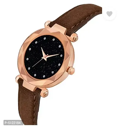 Stylish Golden Metal Analog Watches For Women-thumb2