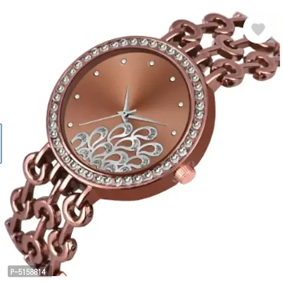 Trendy Metal Analog Watch for Women-thumb4