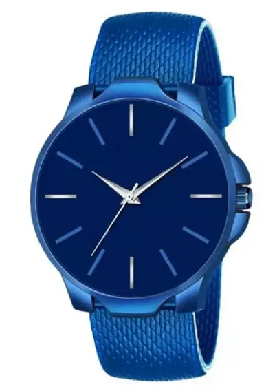 Stylish PU Analog For Men