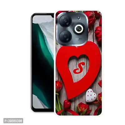 Infinix Smart 8 HD Printed Mobile Back Cover Red