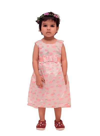 Georgette Frock For Girl