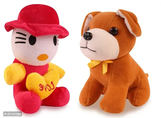 Trendy Kids Stuffed Toys Pack Of 2