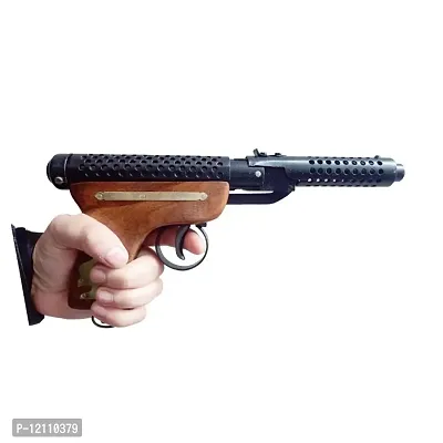 Indias No. 1 Mark 2 Black Wooden Air Kids Toy Gun For Shooting Practices 100 Pallets