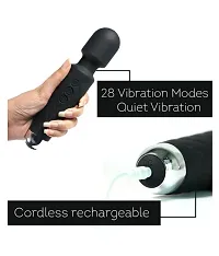 personal handheld wand massager is perfect for getting professional-grade massaging at home. With its 28 vibration modes, 8 intense speeds, it gives you ultimate relaxation. pack of 1-thumb1
