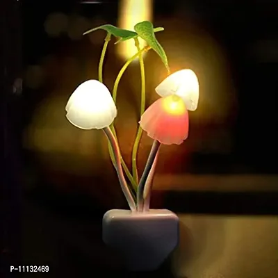 e-INFINITY Mushroom Shape LED Magic Night Lamp Automatic Off/On Smart Sensor (2)-thumb0