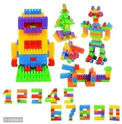 Multicoloured Building Blocks For Kids For Boy And Girls 120 Pieces