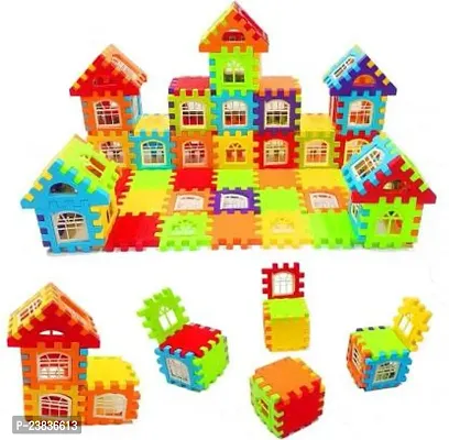 Multicoloured Building Blocks For Kids For Boy And Girls 120 Pieces-thumb0