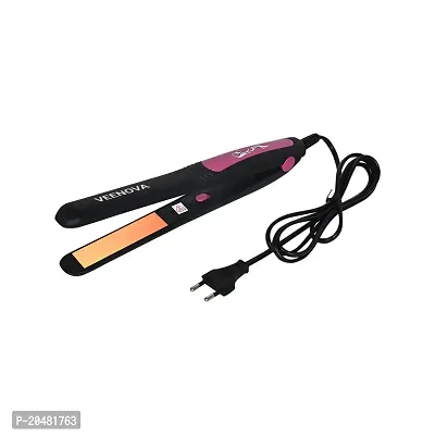 VEENOVA Prostyle Ionic Remington hair straightener for Women - Achieve Sleek, Frizz-Free Hair in Minutes this Hair Care tool is also use for hair curler(Black, Hair styler)-thumb3