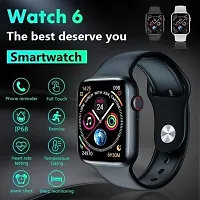 I8 Plus Bluetooth Smart Fitness Band Watch with Heart Rate Activity Tracker Waterproof Body, Step and Calorie Counter, Blood Pressure,(12),Activity Tracker for Men/Women-thumb1