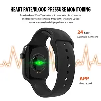 I8 Plus Bluetooth Smart Fitness Band Watch with Heart Rate Activity Tracker Waterproof Body, Step and Calorie Counter, Blood Pressure,(12),Activity Tracker for Men/Women-thumb3