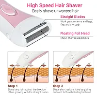 Women Hair Trimmer Eyebrows Trimmer Touch Sensitive Precision Beauty Styler Hair Removal Underarms Legs Hair Remover For Ladies Painless Trimmer for Women-thumb2