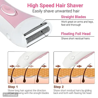 Women Hair Trimmer Eyebrows Trimmer Touch Sensitive Precision Beauty Styler Hair Removal Underarms Legs Hair Remover For Ladies Painless Trimmer for Women-thumb3