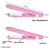Portable Mini Ceramic Hair Straightener Flats Iron Hair Straightener (Multicolor)-thumb2