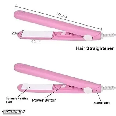 Professional Hair Styling Tool hair dryer and hair mini straightener Combo (Straightening and Curling)-thumb2