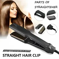 Kemei KM 329 Ceramic Professional Electric Hair Straightener with mini straightener-thumb4