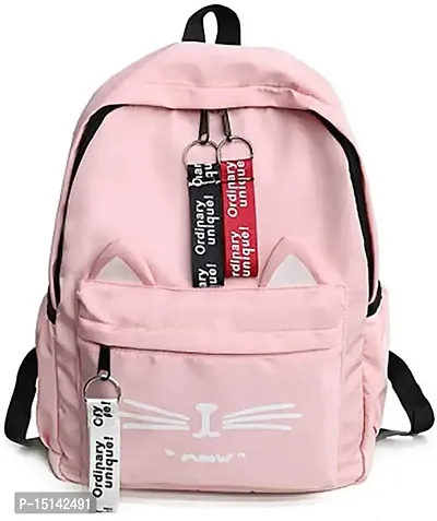 ZAXCER Medium Size Fashion Backpack for Girls | Best Gifts for Girls | College Bag for Girls | Stylish Backpack for Women |Stylish Latest Ladies Backpack (Pink)-thumb0