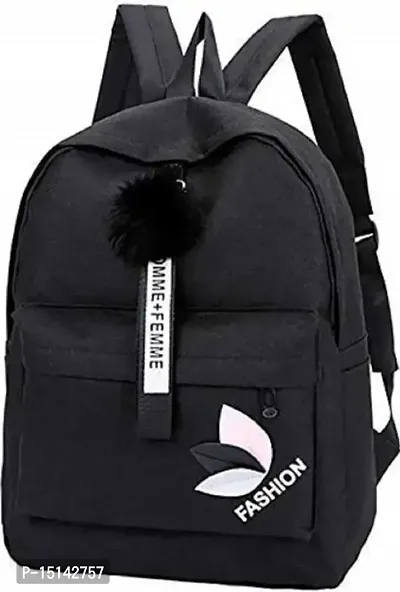 ZAXCER Bag for Girls Stylish |Girls Backpack Latest | School Bag for Girls FANCY BACKPACK (Black)-thumb0