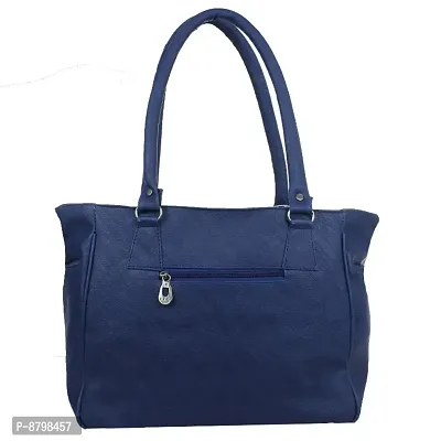 Classy PU Solid Handbags for Women-thumb3