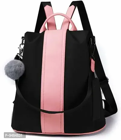 Premium Backpack For Girls PU Leather-thumb0