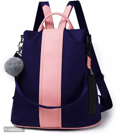 Premium Backpack For Girls PU Leather-thumb0