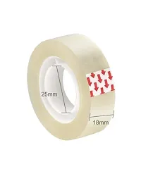 SMPH Sello tape ( Pack Of 8 ) Cello Tape size18.5 MM X 25 Meter Roll Length-thumb1