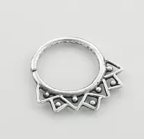 925 Silver Tribal Septum Ring For Pierced Nose. Nose Jewelry-thumb2