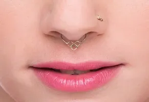 Excellent Nose Pin Septum 925 Silver Charm For Her-thumb2