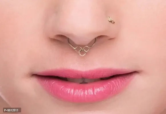 Excellent Nose Pin Septum 925 Silver Charm For Her-thumb3