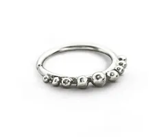 Trendy Nose Ring Septum, 925 Silver Nose Ring Charm-thumb1