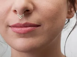 925 Silver Nose Ring Septum Jewelry-thumb1