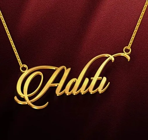 Name Pendant Locket Necklace Any Name Is Available.