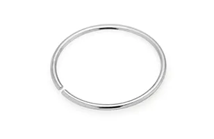 Sterling Silver Nose Ring Hoop, Septum Ring-thumb1
