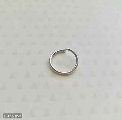 Highest Quality Sterling Silver Nose Ring: Seamless Nose Ring Hoop-thumb2