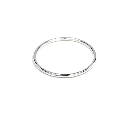 Ubersweet® Imported Sterling Silver Plain Band Comfort Fit Ring Solid 925-3mm,15.6mm N3S1_12204