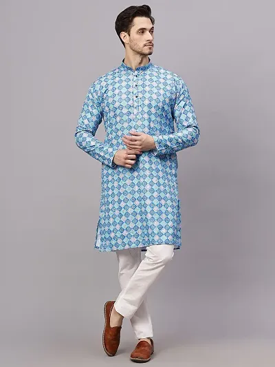 Trendy Rayon Kurta Sets For Men 