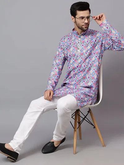 Trendy Rayon Kurta Sets For Men 