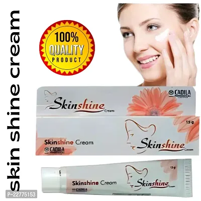 Skin shine  whitening cream for smooth and glowing skin day and night cream 15 gm ( pack of 2 )