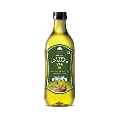 Hamdard Pomace Pure Olive Oil 1L With Dark Plastic Bottle Olive Oil Plastic Bottle