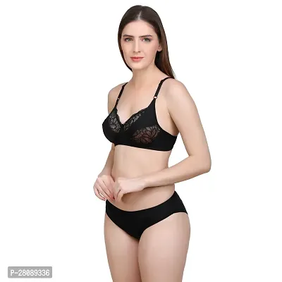 Designer Cotton Blend Bra And Panty Set Combo Of 2-thumb2