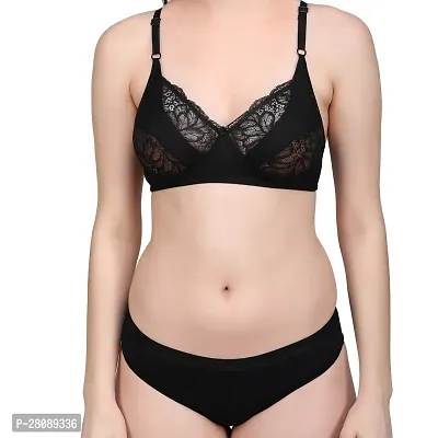 Designer Cotton Blend Bra And Panty Set Combo Of 2-thumb3