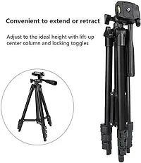 Digital 3120 Lightweight Adjustable Portable  Foldable Tripod Stand for Mobile Phone and Camera Holder-thumb3
