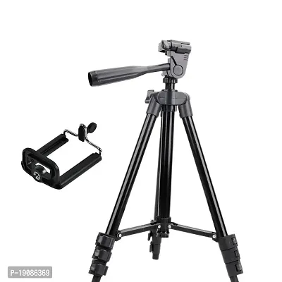 Digital 3120 Lightweight Adjustable Portable  Foldable Tripod Stand for Mobile Phone and Camera Holder-thumb5