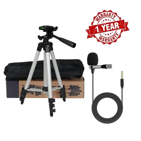 Digital 3110 Lightweight Adjustable Portable  Foldable Tripod Stand for Mobile Phone and Camera Holder
