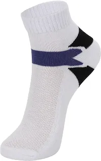 Stylish Socks For Mens Ankle Length Designer Multicolour Printed Socks Combo Pack Of 3-thumb2