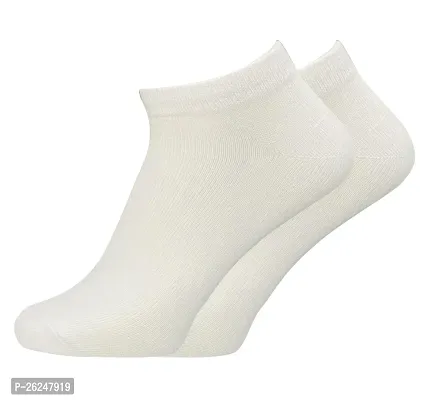 Stylish Unisex Ankle Length Sneaker Low Cut Cotton Socks Pack Of 4-thumb2