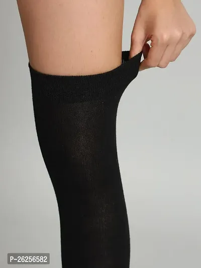 Designer Thigh Length Socks For Women Pair Of 1-thumb3