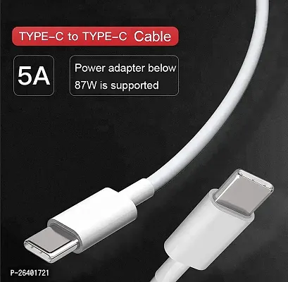 65W 6.5A Usb-C Long Super Fast Charging Cord 1 M Usb Type C Cable-thumb0