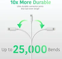 Lightning Cable 5A 1M Pvc Braided Fast Charge High Speed Data Transmission Y195 1.1 M Lightning Cable-thumb2