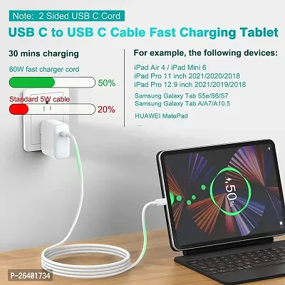 60W 3A Type C Fast Charging Cable 1 M Usb Type C Cable-thumb3