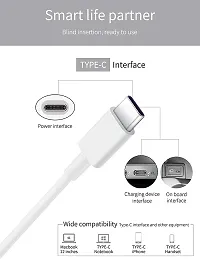 65W 6.5A Usb-C Long Super Fast Charging Cord 1 M Usb Type C Cable-thumb2